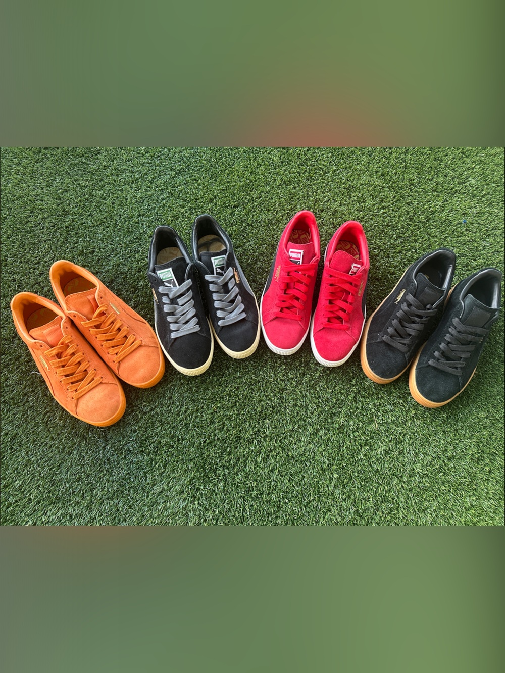 Puma Bundle Suede Low-Top Sneakers